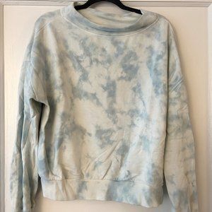 Anthropologie Pilcro and the Letterpress Blue Women's Tie-Die Sweatshirt - Large